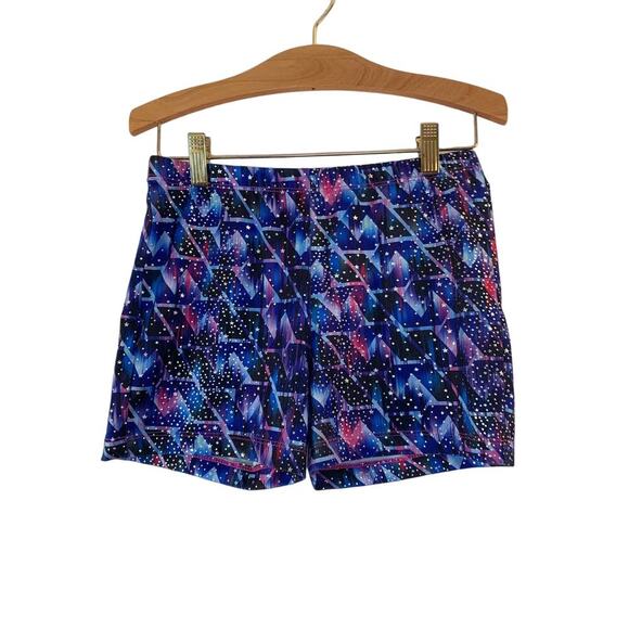 Danskin Now Girl's Sparkle Athletic Shorts / Size: XL 14-16 - Picture 1 of 4